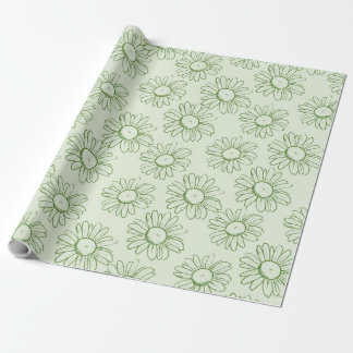 Papier Cadeau Bliss de marguerite