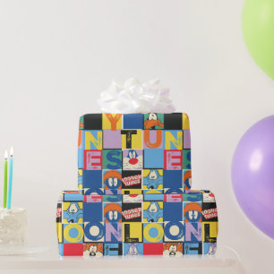 Papier Cadeau Blocs de contrôle de caractères LOONEY TUNES™