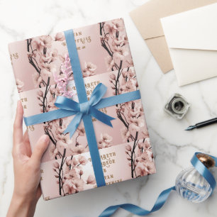 Papier Cadeau Blossoms of Love" Collection Faire-part de mariage