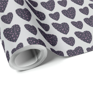 Papier Cadeau Boho Fleurs Moderne Motif Floral