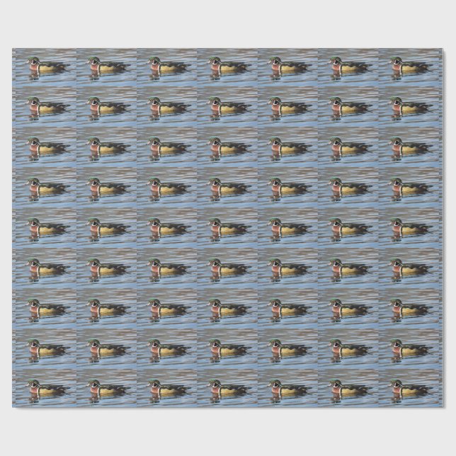 Papier Cadeau Bois (Plat)
