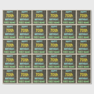 Papier Cadeau Bois de Faux, regard peint des textes,