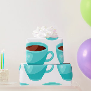 Papier Cadeau Boisson Chocolat Chaud