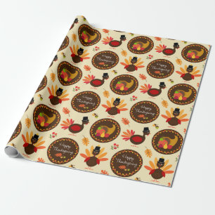 Papier Cadeau   Bon thanksgiving