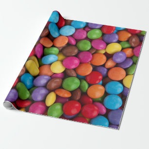 Papier Cadeau Bonbons