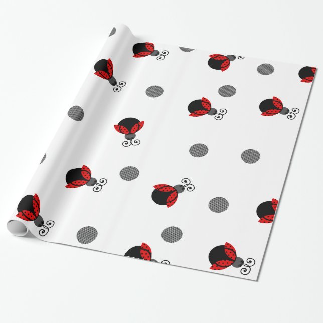Papier Cadeau Bonjour Jolie Dame (Déroulé)