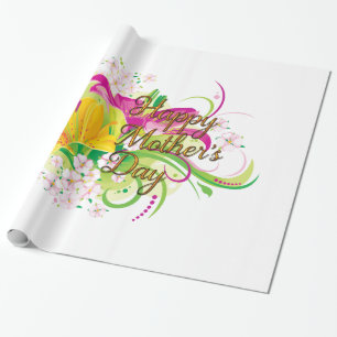 Papier Cadeau Bonne fête des mères 35