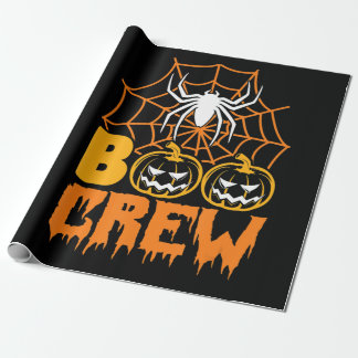 Papier Cadeau Boo Citrouille Halloween Spider Nurse Halloween Pa