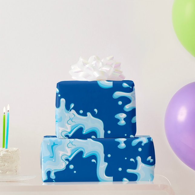 Papier Cadeau Bouchon De Papier D'Emballage D'Eau (Créateur téléchargé)