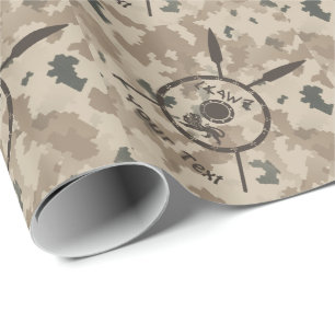 Papier Cadeau Bouclier Maccabee du désert et oreilles