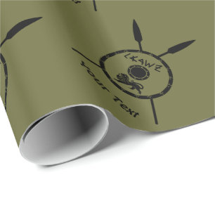 Papier Cadeau Bouclier Maccabee Soumis Et Voies
