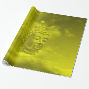 Papier Cadeau bouddha en or