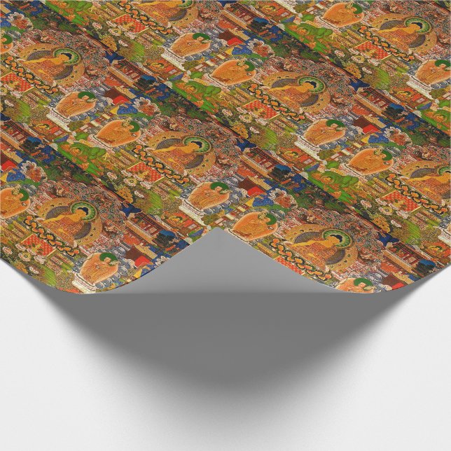 Papier Cadeau Bouddhisme bouddhiste de Bouddha bénissant le (Coin)