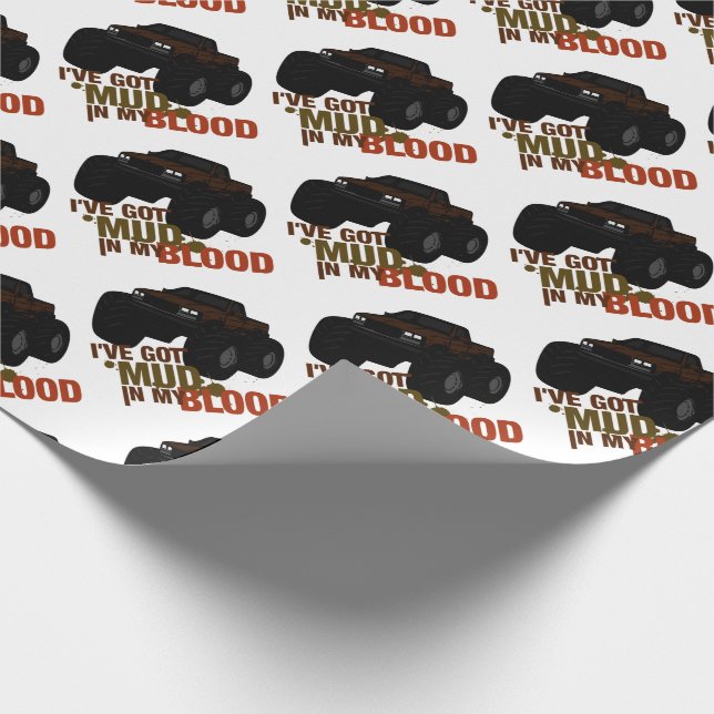 Papier Cadeau Boue dans mon sang (Coin)