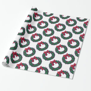 Papier Cadeau Boughs de Holly