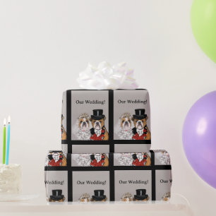 Papier Cadeau Bouledogue