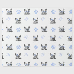 Papier Cadeau Bouledogue français