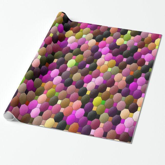 Papier Cadeau Boules de gomme... (Déroulé)