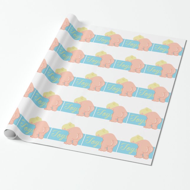 Papier Cadeau Bout de bébé (Déroulé)