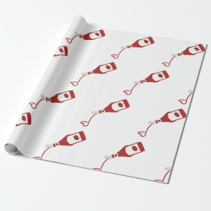 Papier Cadeau Bouteille Ketchup