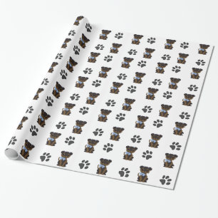Papier Cadeau Boy Yorkshire Terrier