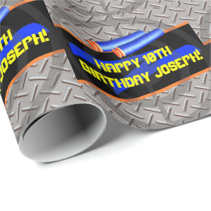 Papier Cadeau Boys Anniversaire Dart Wars Laser Tag Décor en mou