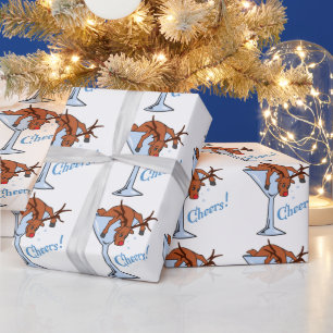 Papier Cadeau Bravo aux rennes
