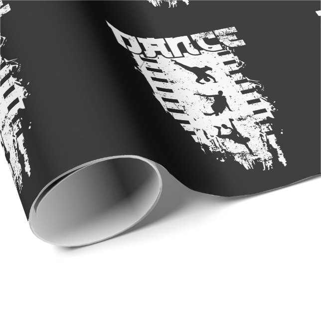 Papier Cadeau Breakdance Dance Hip-Hop und Funk (Coin rond)