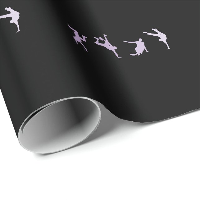 Papier Cadeau Breakdance Hip-Hop und Funk Tanzstil (Coin rond)