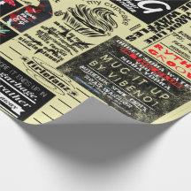 Breaking News Wrapper Paper