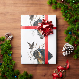 Papier Cadeau Bretagne Espagnol et bécasse