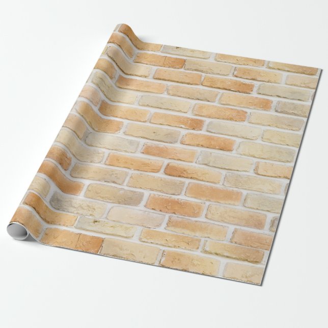 Papier Cadeau Brick wall (Déroulé)