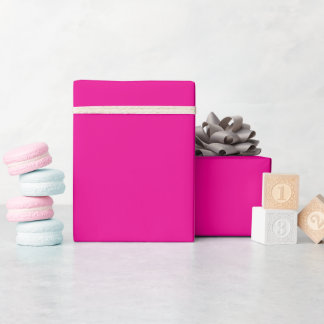 Papier Cadeau Bright Pink Wrapping Paper