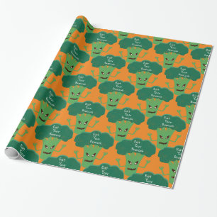 Papier Cadeau Broccoli Thunder_Cove effrayant
