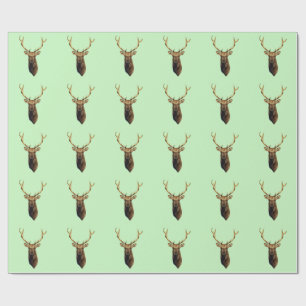 Papier Cadeau Bull Elk Head animal nature wildlife art