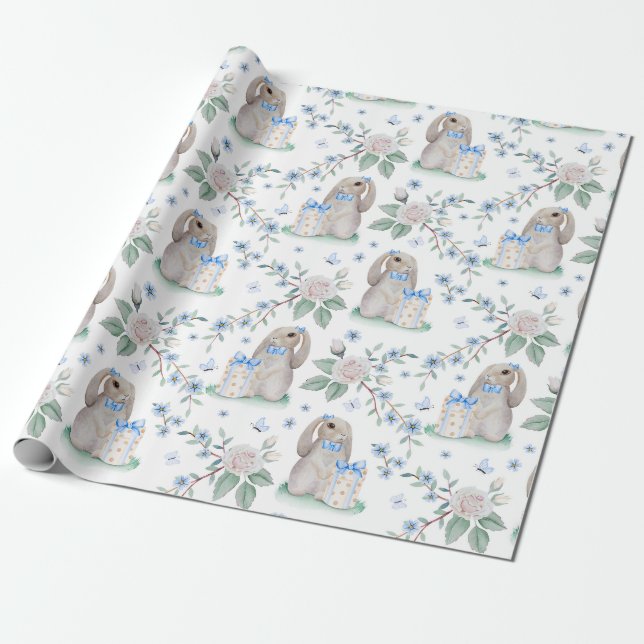 Papier Cadeau Bunnies adorables (Déroulé)