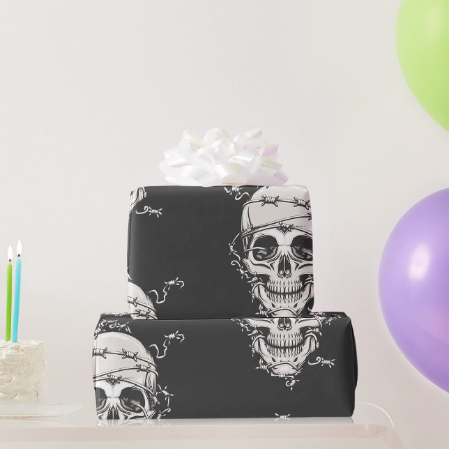 Papier Cadeau Câble Barbelé (Créateur téléchargé)