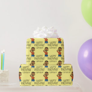 Papier Cadeau cacahuètes Franklin