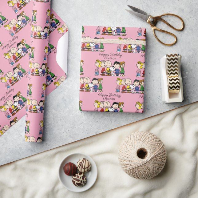 Papier Cadeau cacahuètes | Les cacahuètes s'unissent (Artisanat)