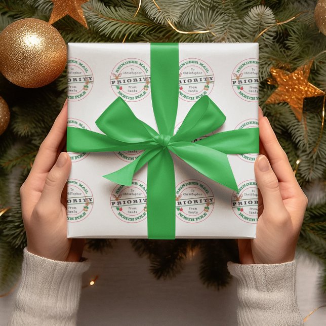 Papier Cadeau Cactus Désert Sud-Ouest Cactus Noël (Créateur téléchargé)