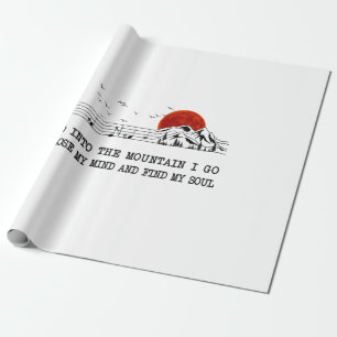 Papier Cadeau Cadeau Camper   Je Vais Trouver Mon Âme Anniversai