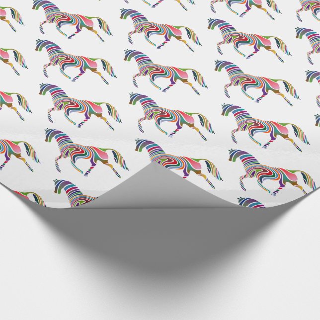 Papier Cadeau Cadeau Cheval Imaginaire (Coin)