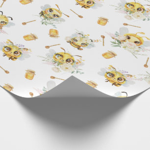 Papier Cadeau Cadeau d'anniversaire Sweet to Bee