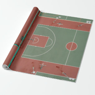 Papier Cadeau Cadeau de basket-ball cool