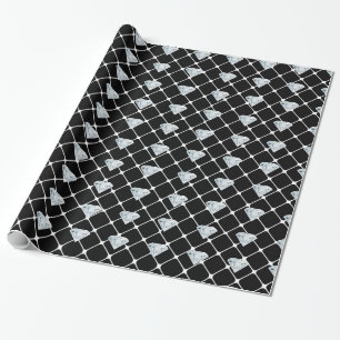 Papier Cadeau Cadeau de créateur Bling Bling à motif diamant