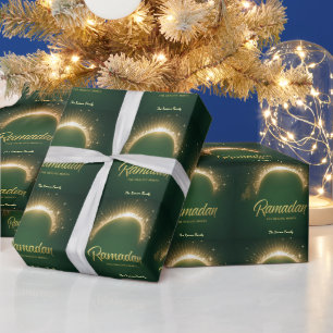 Papier Cadeau Cadeau de fête de Ramadan Kareem