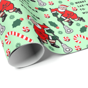 Papier Cadeau Cadeau de Noël de crosse