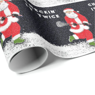 Papier Cadeau Cadeau de Noël de crosse