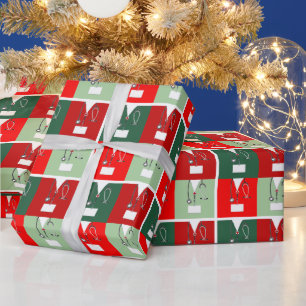 Papier Cadeau Cadeau de Noël pour infirmière
