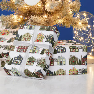 Papier Cadeau Cadeau de Noël Realtor